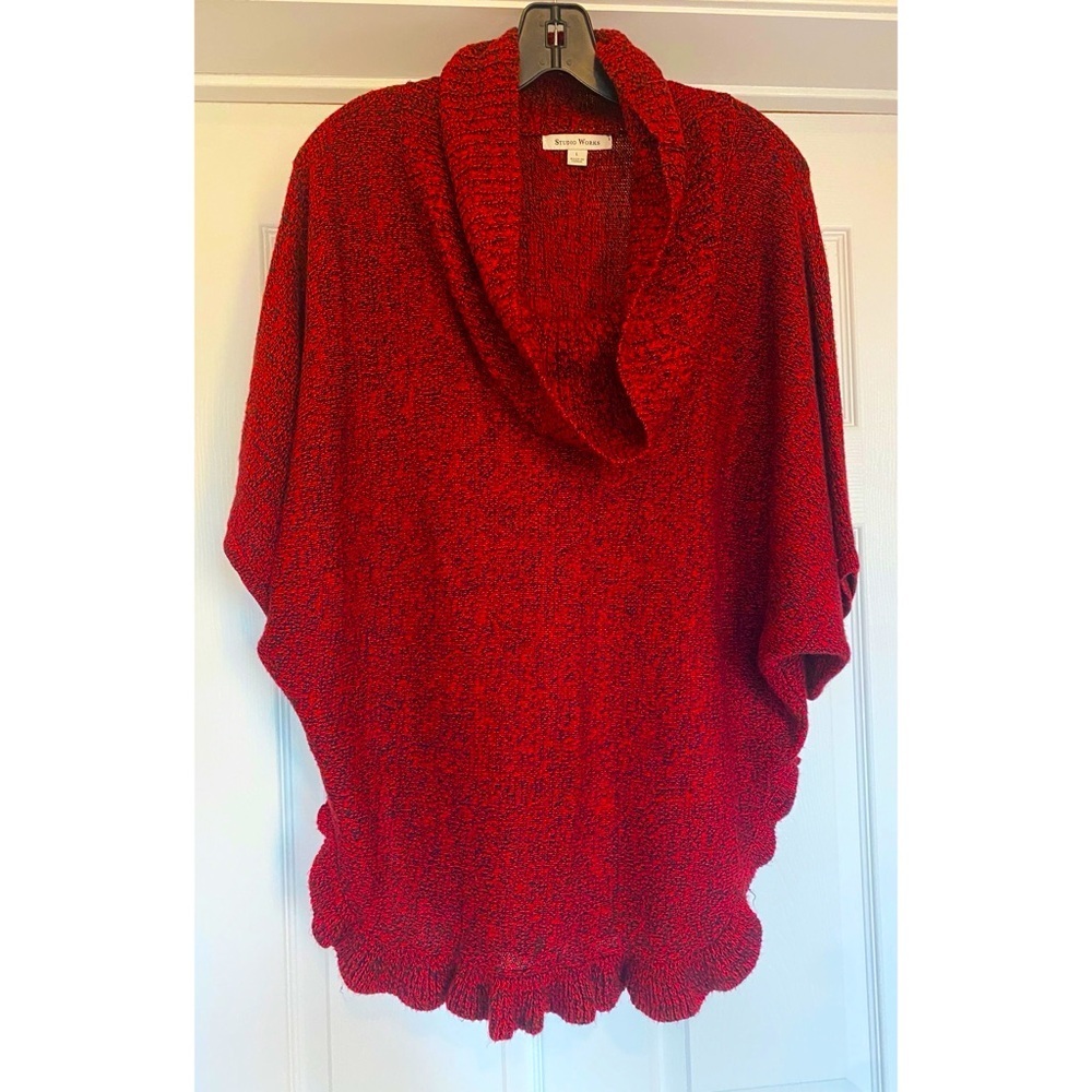 EUC Studio Works Red Sweater in Size Large